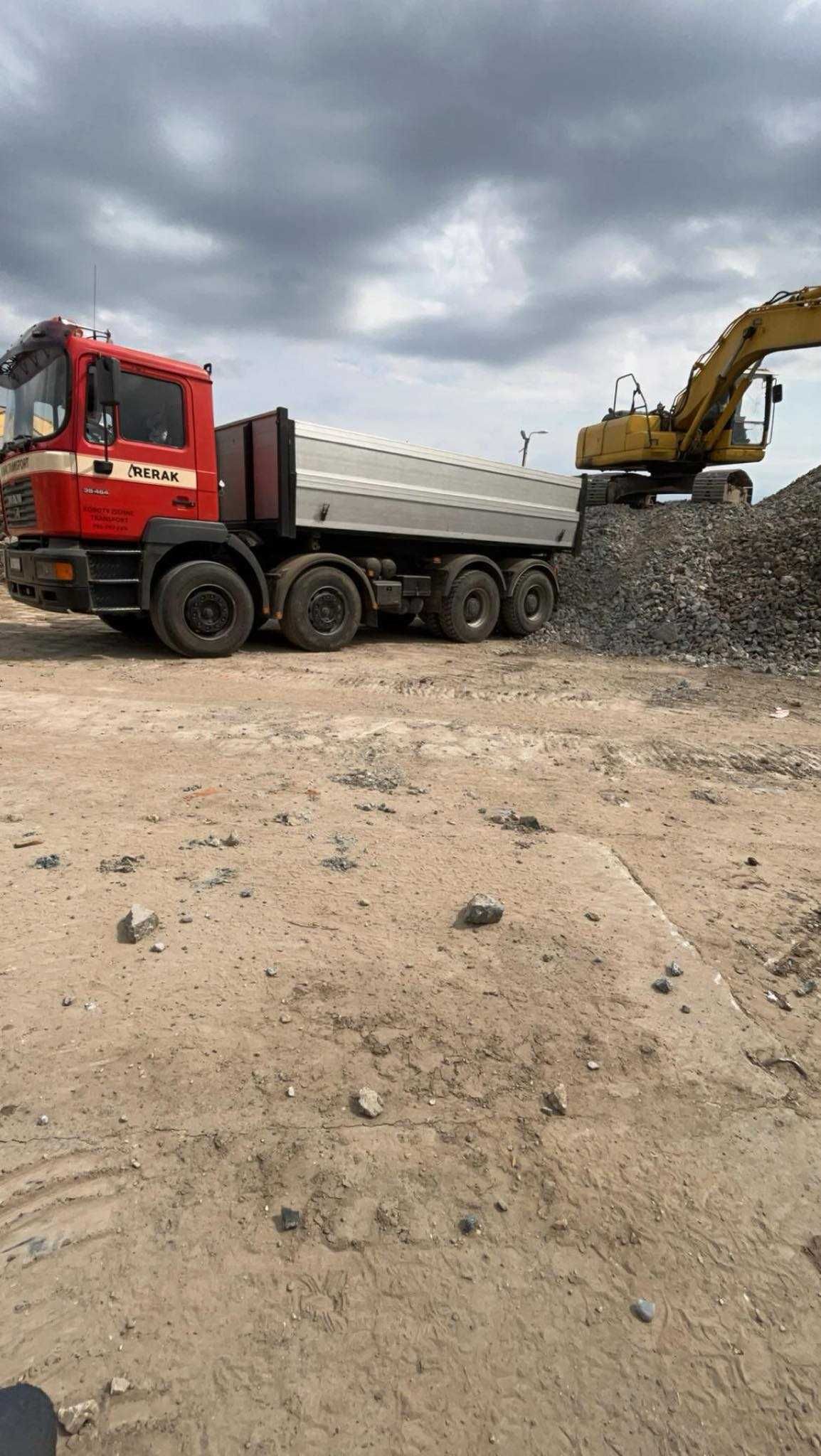 Transport wywrotką | Kruszywa | Wywóz ziemi i gruzu | Usługi | Kamień