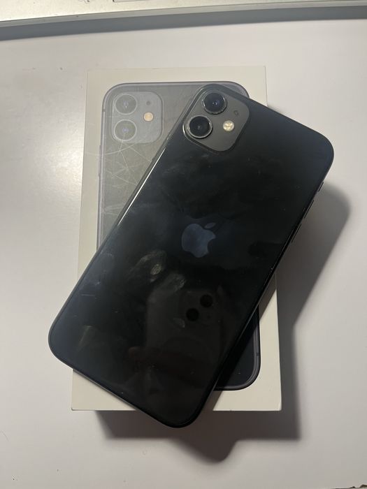 Iphone 11, czarny, 64 gb
