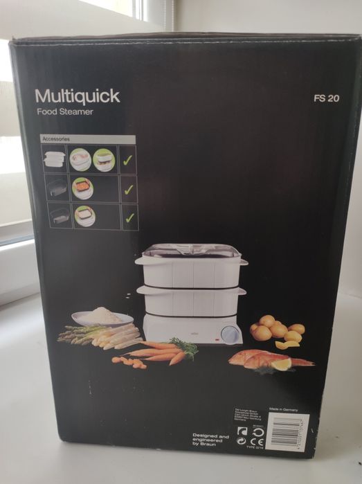 Пароварка Braun FS 20