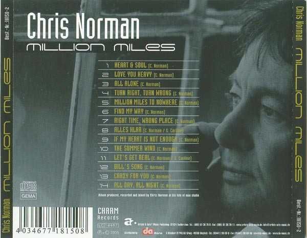 Chris Norman - Million Miles - CD Smokie