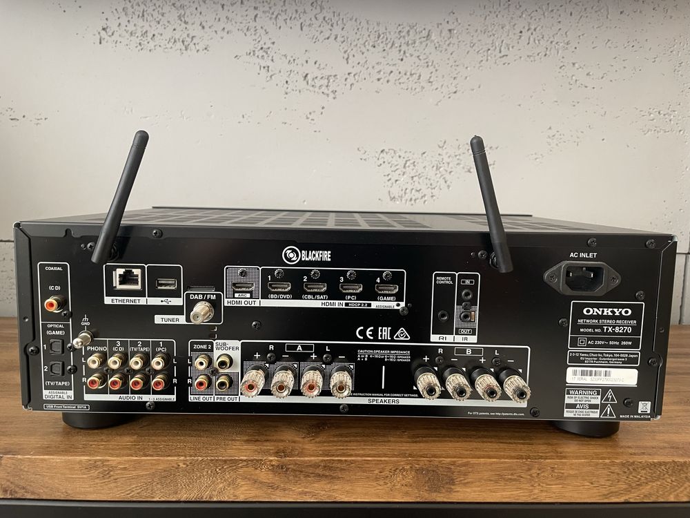 Amplituner sieciowy stereo Onkyo TX-8270