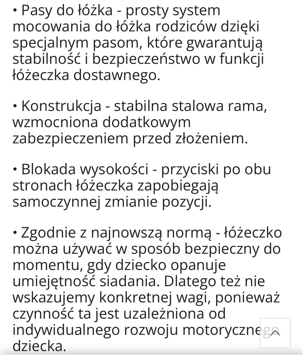 Kinderkraft Neste Up Łóżeczko Dostawne + materac - jak nowe