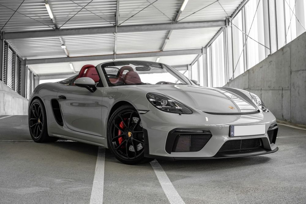 Porsche 718 Boxster Porsche 718 Boxster Spyder Manual Crayon Metalic Unikat