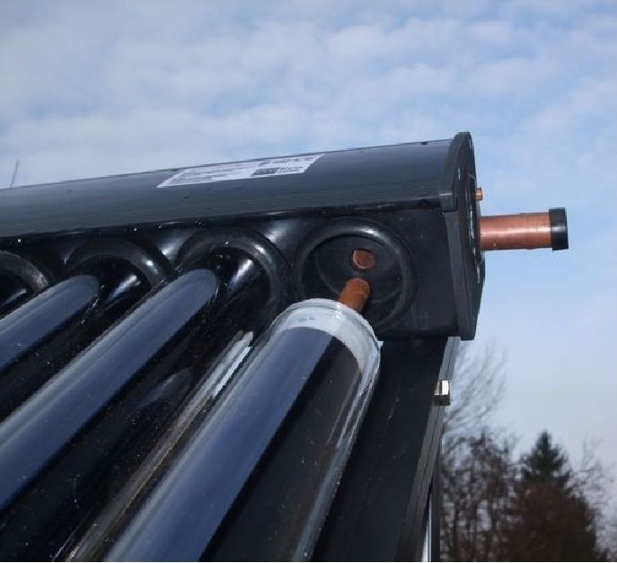 Kolektor słoneczny JNSC-30-58/180 typ Heat-Pipe 30 rurowy