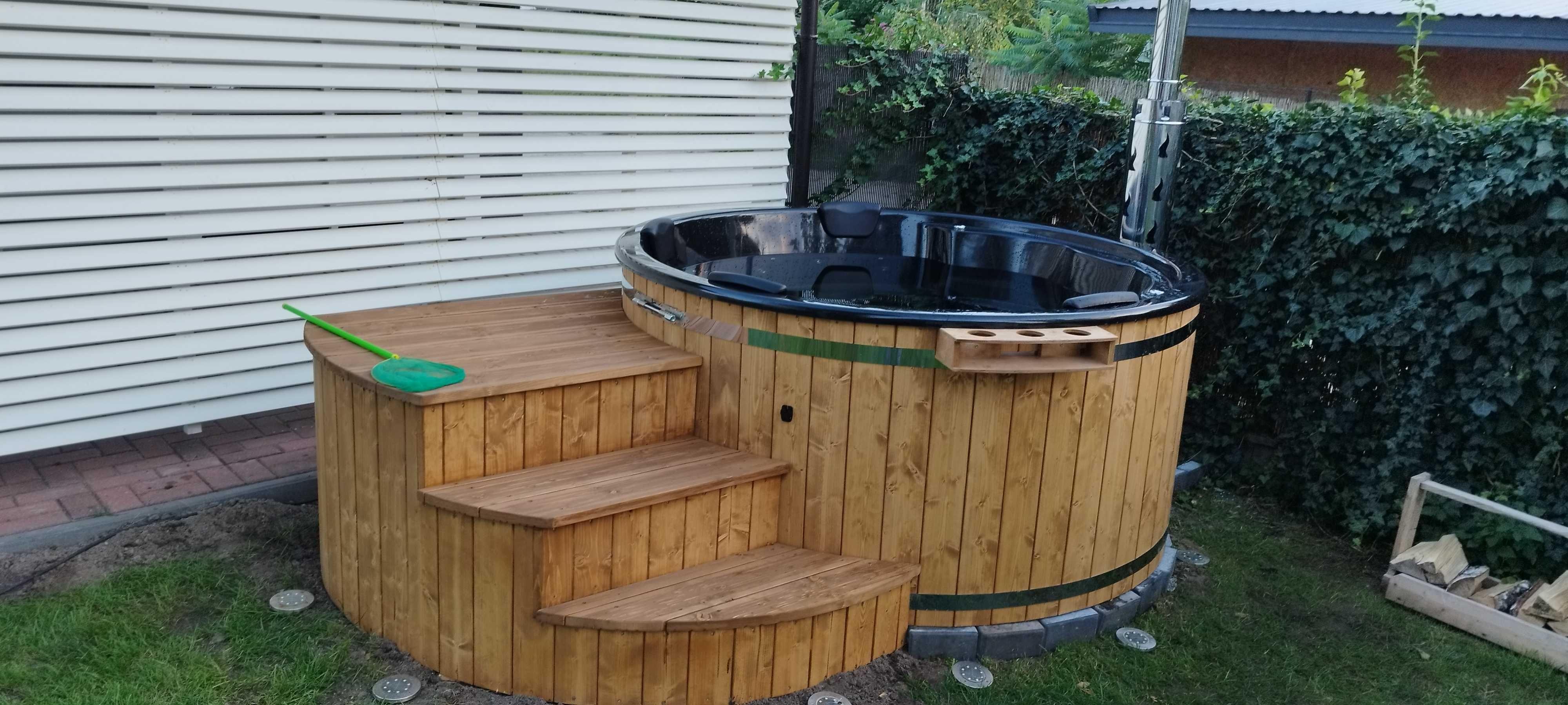 Balia ogrodowa z hydromasażem JACUZZI RUSKA BANIA