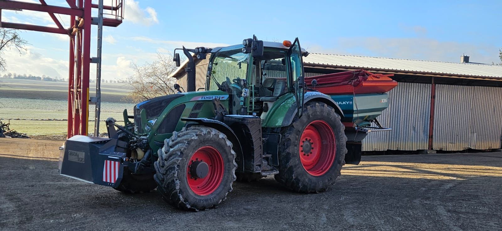 Fendt 724 scr Profi Plus GPS wom przód 720..722..824..826..820 john