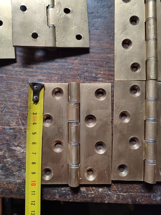 Завесы на двери, окна, латунь