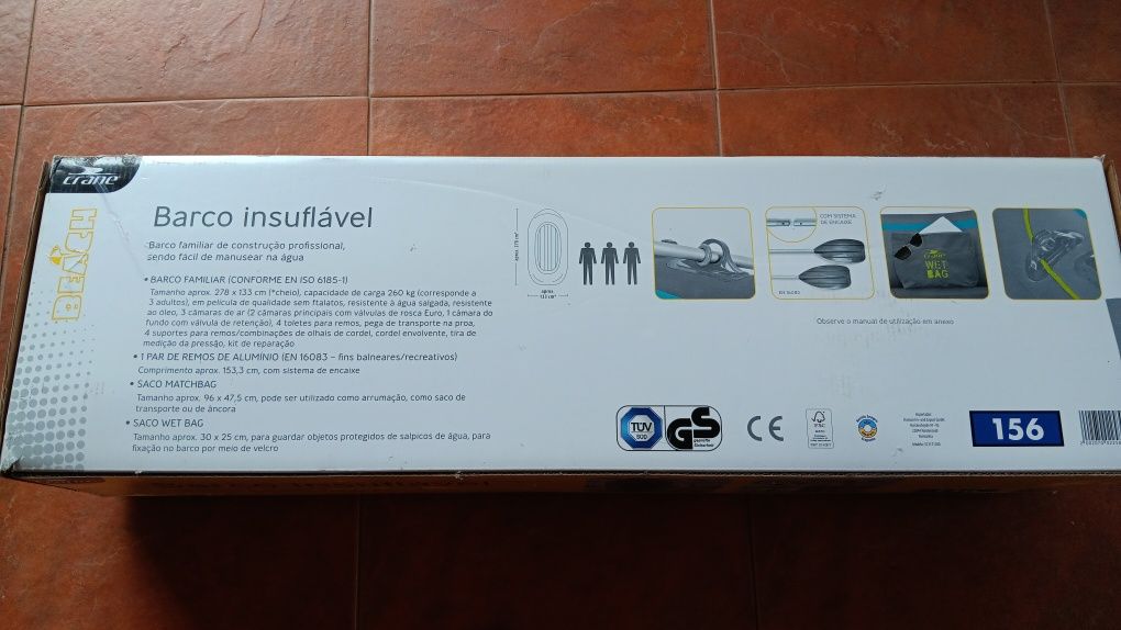 Barco Insuflável (Novo)