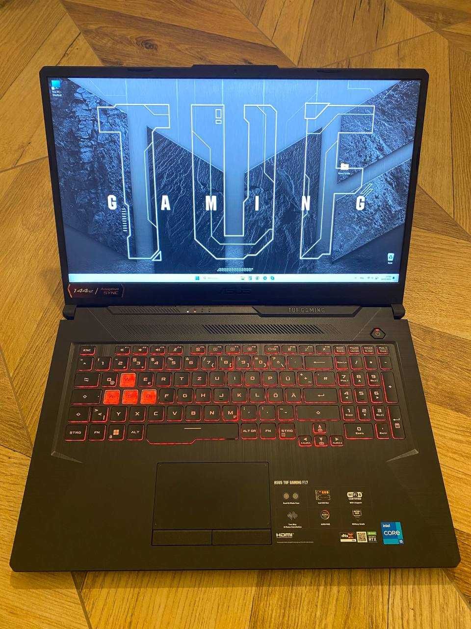 ASUS TUF F17 FX706HE Gaming Laptop JAK NOWY