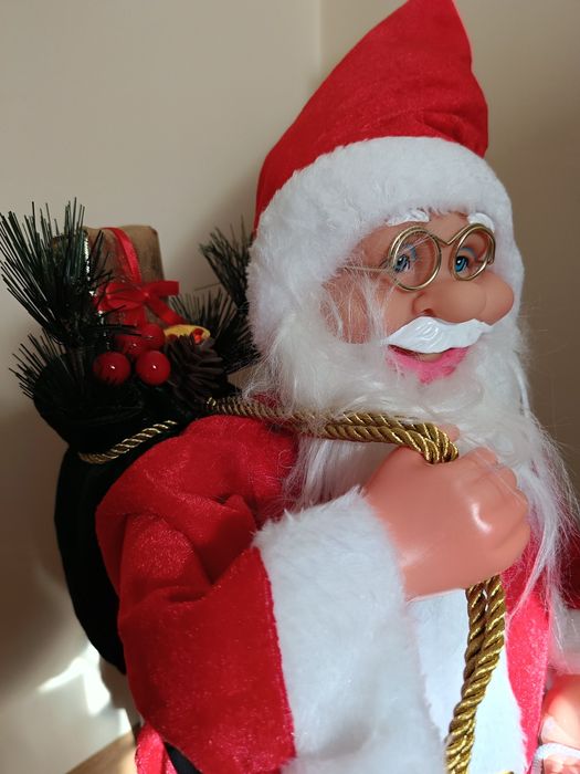 Figurka Świętego Mikołaja H62cm, prezent na Święta. Nowe