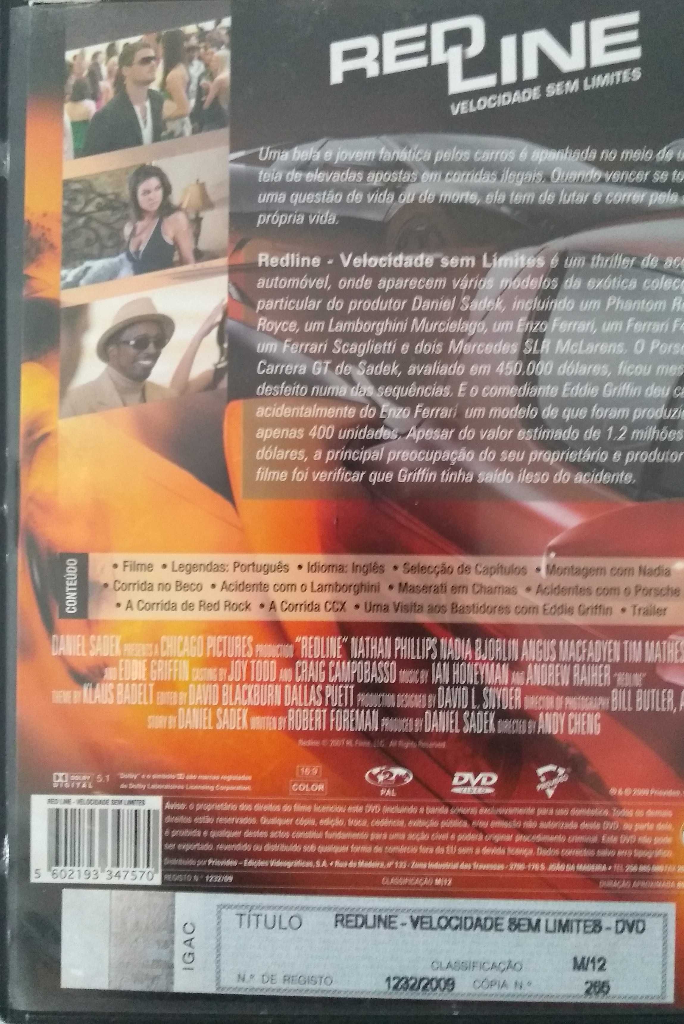 Dvd original Red Line