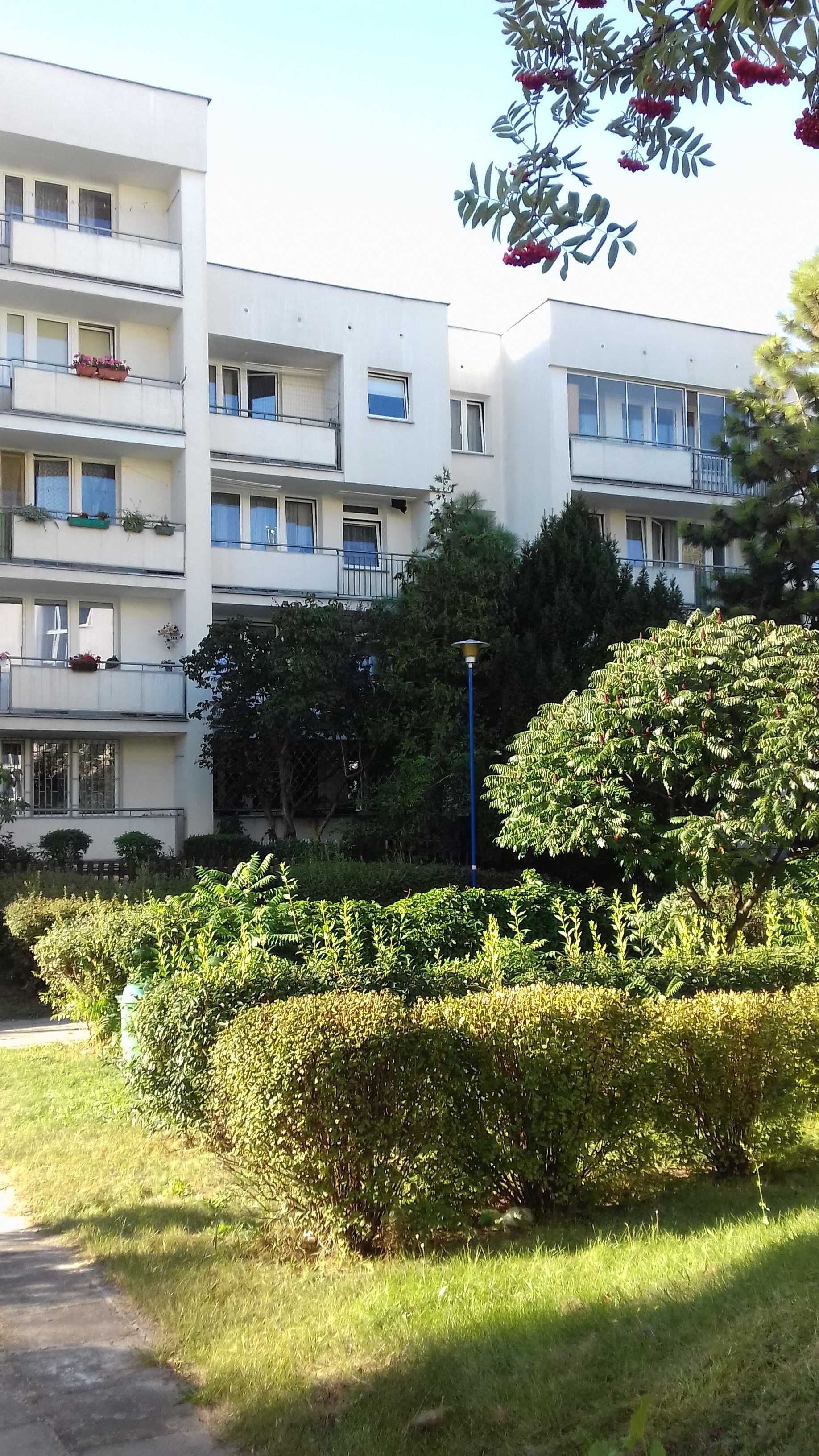 duży pokój z balkonem na Ursynowie
