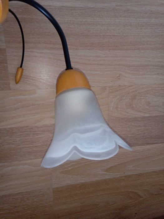Żyrandol, lampa wisząca 3xE27 używany