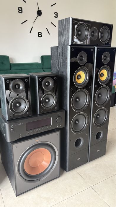 Kino domowe Taga Harmony 5.1 Klipsch Voice Kraft.