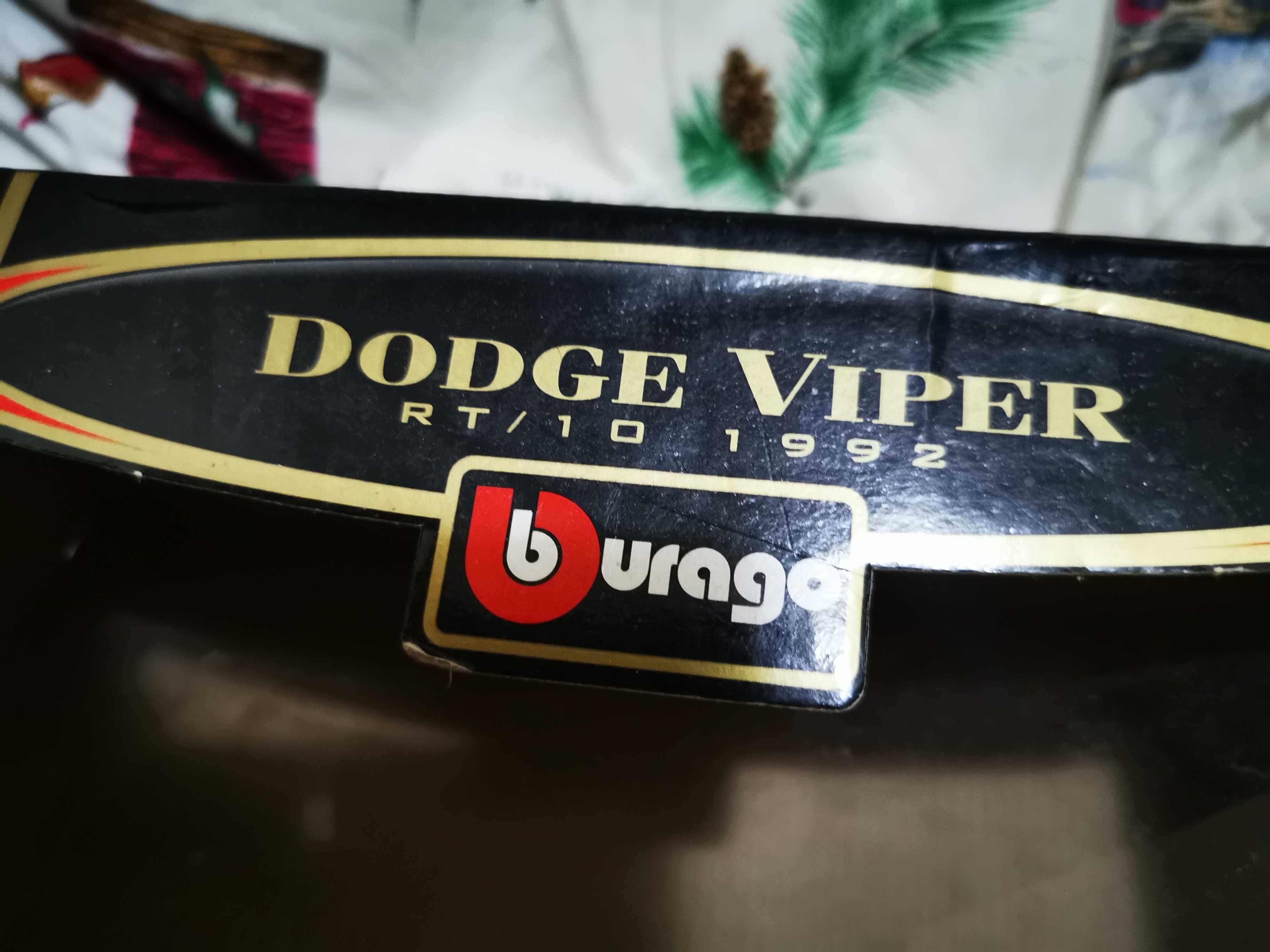 Burago escala 1/18 fundido 3325 - Dodge Viper RT/10 1992