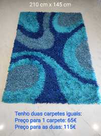 Carpetes Tons Azul