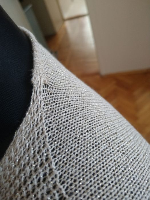 Wdzianko - narzutka Marks Spencer 14 że złotą nitką