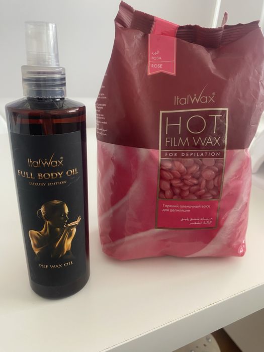 Wosk italwax + pre wax lotion