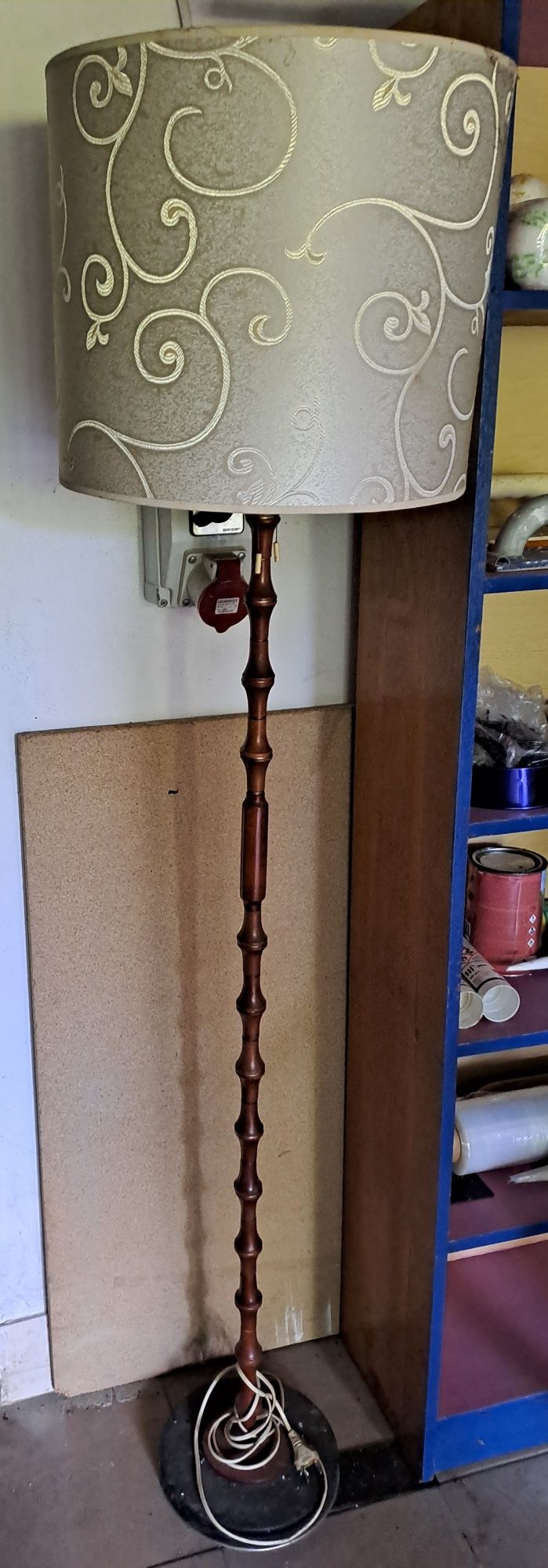 Lampa podłogowa PRL