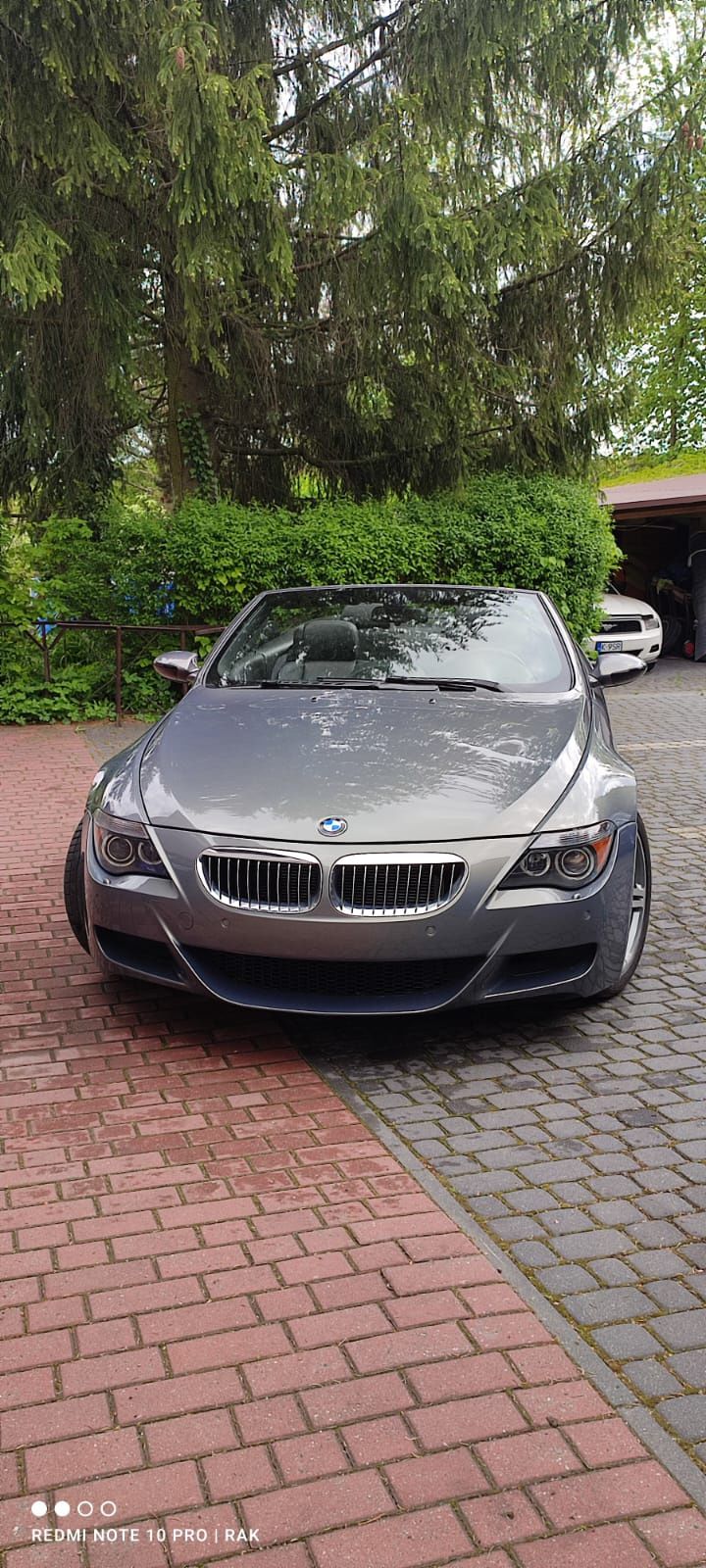 Sprzedam BMW M6 cabrio z 2006 r samochód bezwypadkowy