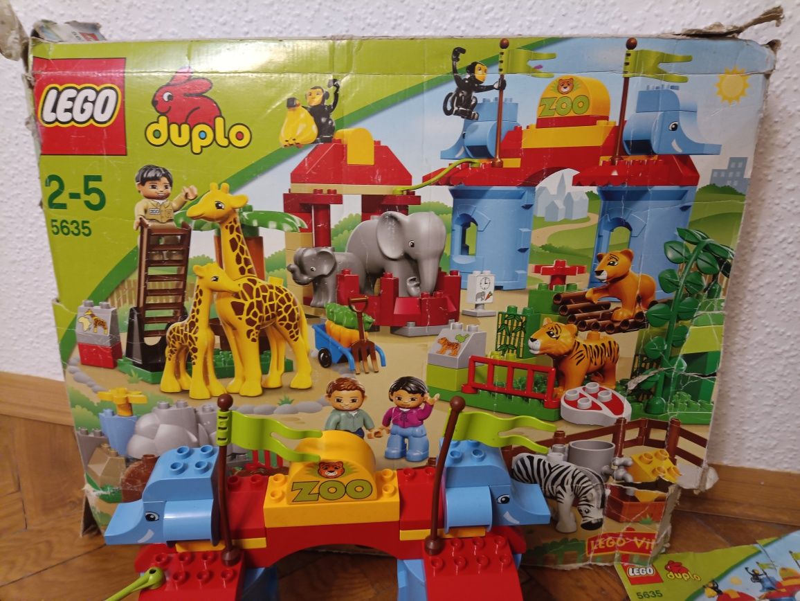 LEGO 5635 Duplo Duże Zoo W Mieście Zoo