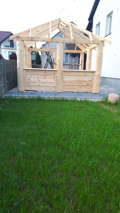 Altana ogrodowa, konstrukcja