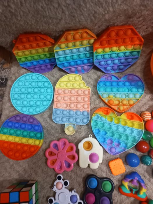 Головоломки, радуга, попыт, антистресс