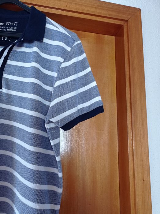 Polo tons de azul Mo