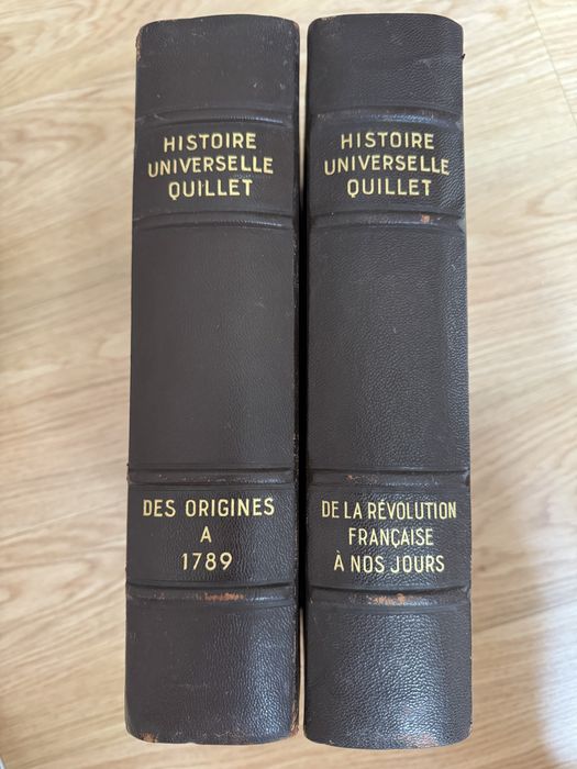 2 Livros Historie Universelle Quillet