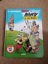 Livro Astérix L Goulés em Mirandês, edição limitada