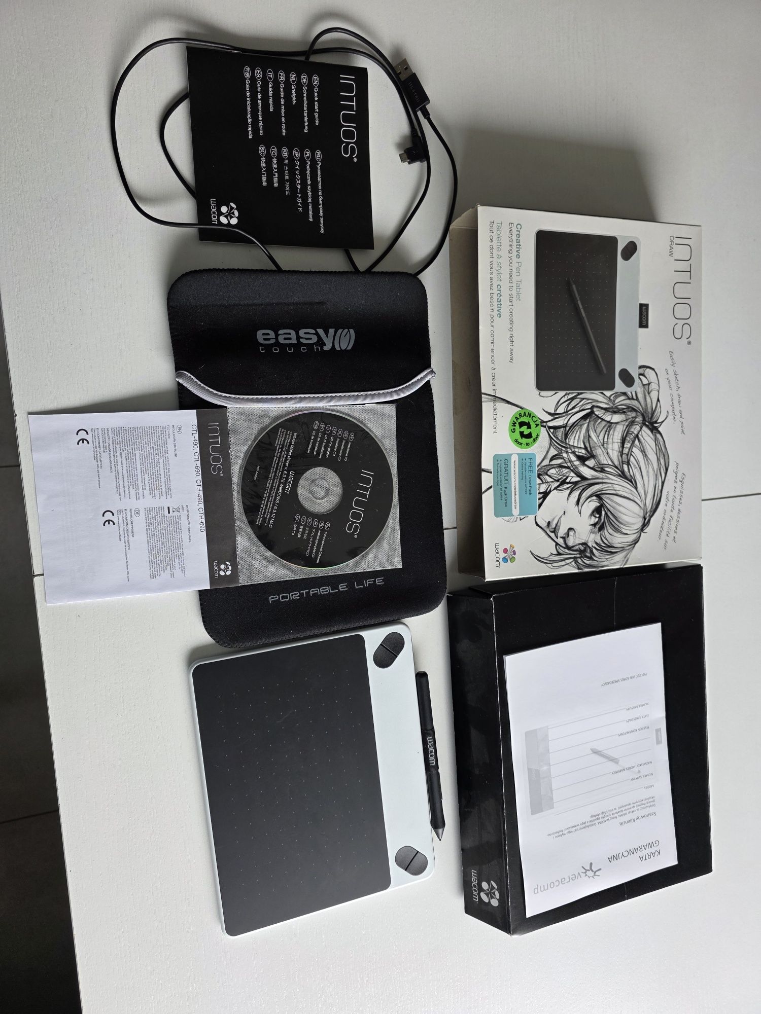Tablet graficzny intuos draw wacom komplet