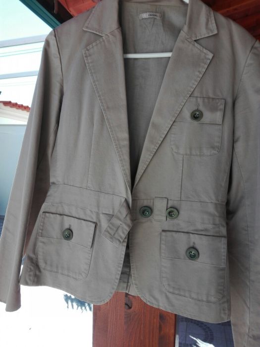 Blazer de algodão