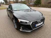 Audi A5 Audi A5 F5 2.0 TFSI 2021r, QUATTRO kamery360