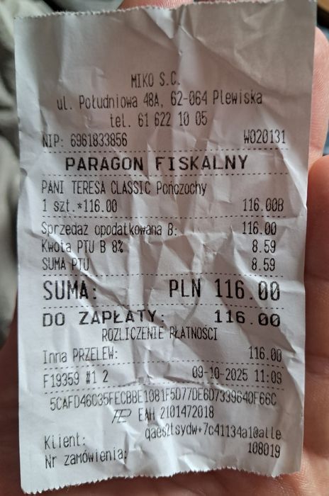 Pończochy uciskowe 2 stopnia Pani Teresa rozmiar L