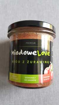 Miód z żurawiną MIODOWELOVE 400g