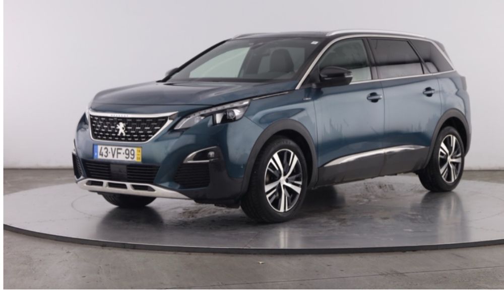 Peugeot 5008  **GT LINE** NACIONAL 7 LUG TETO PANORAMICO FRENTE e TRAS