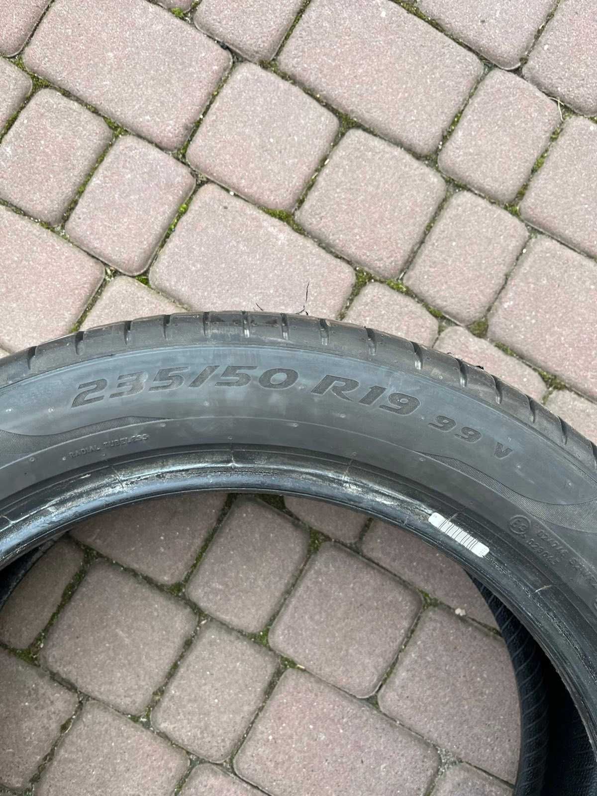 Opony Pirelli P Zero 235/50/19 99V FR VOL JAK NOWE