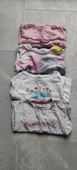 Cztery bluzki na długi rękaw marki 5 10 15 i Inextenso