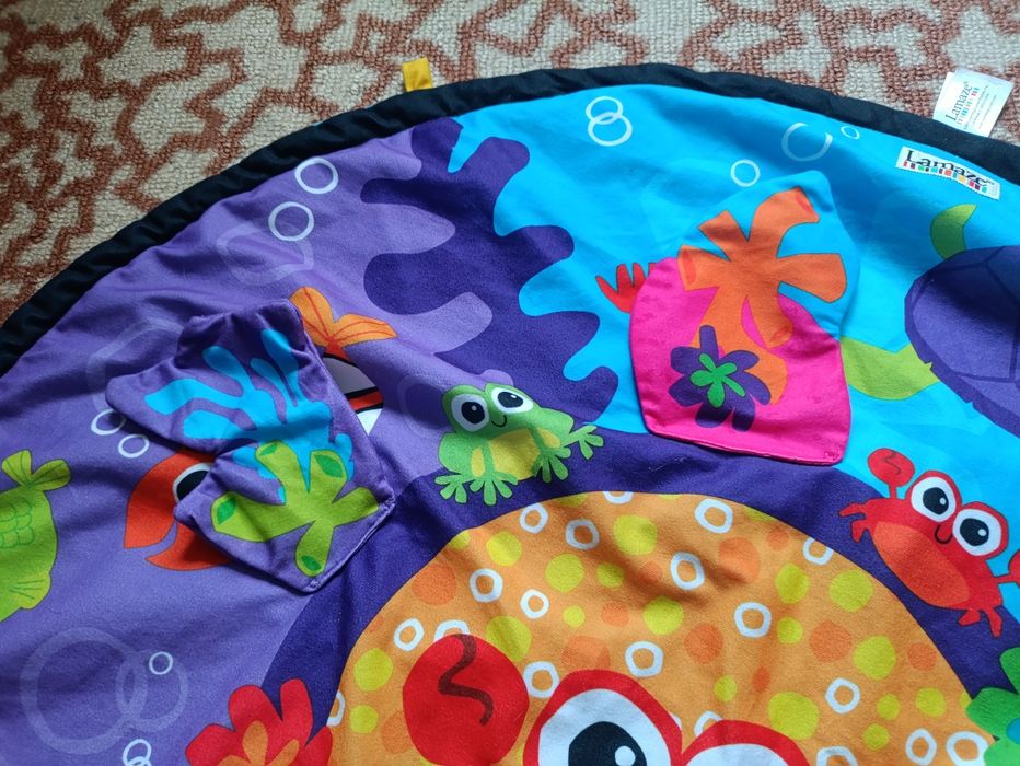 Интерактивный развивающий коврик для детей