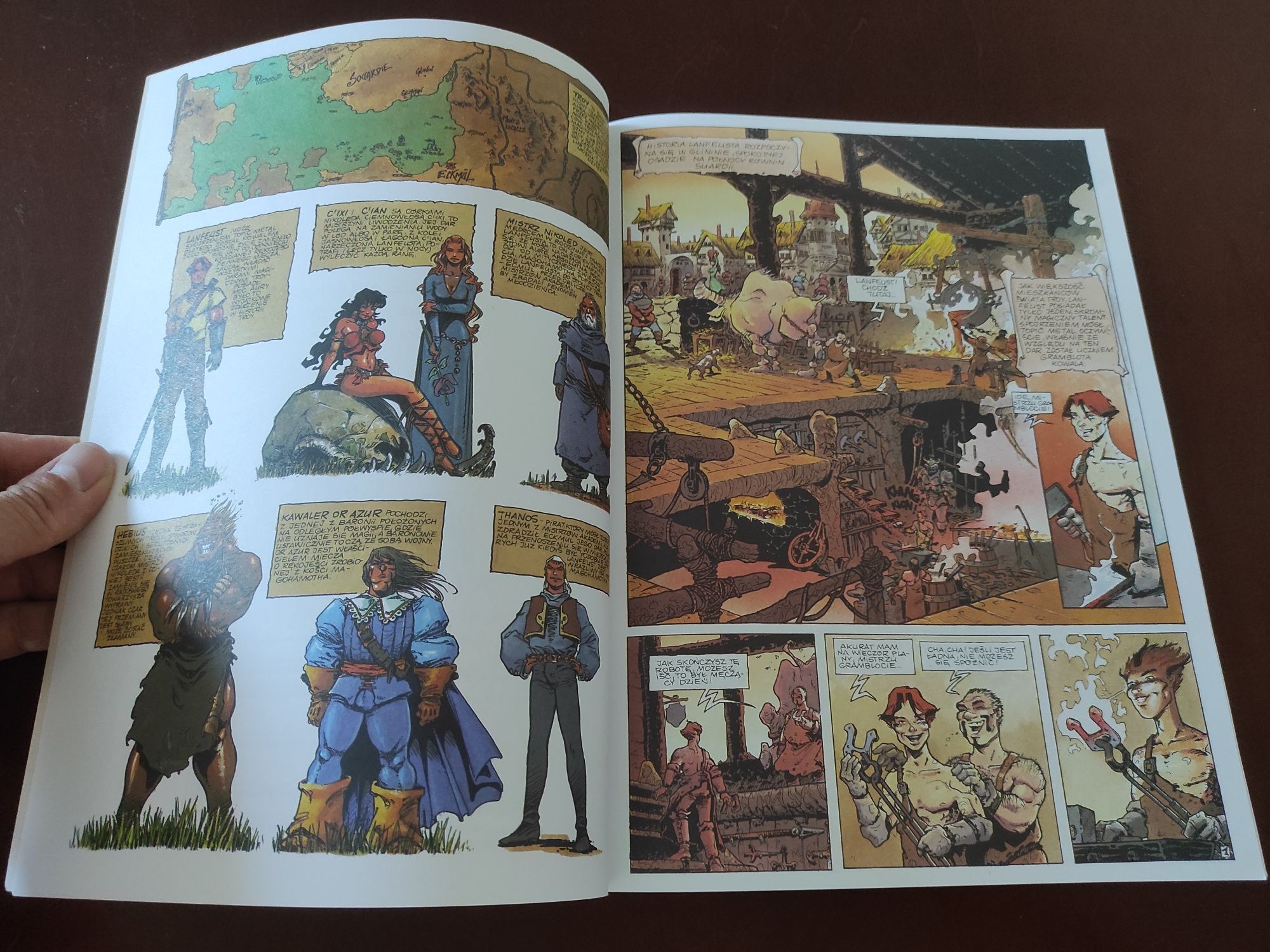 Komiks Lanfeust z Troy, cz.1, Kość Magohamotha, Świat Komiksu