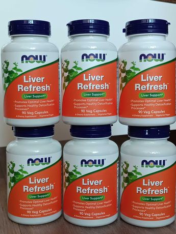 Now Foods Liver Refresh 90 капсул комплекс для здоров'я печінки