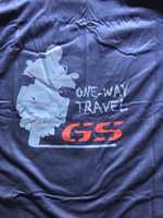 Tshirt azul bmw gs