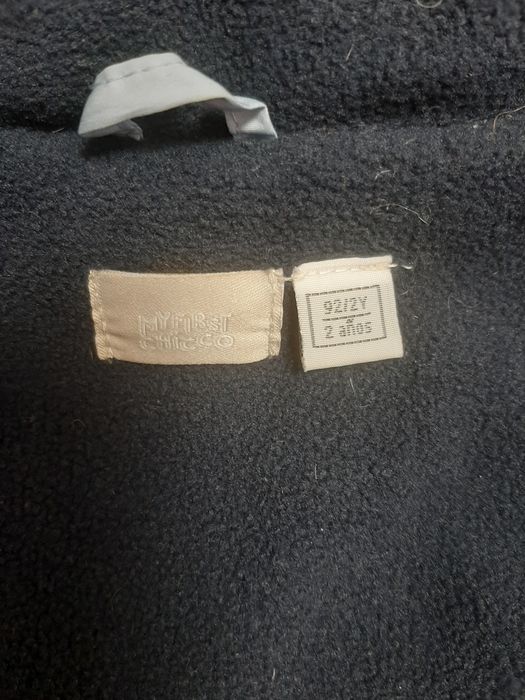 Дитячий зимовий пуховик,куртка Chicco з утепленням.Пух,перо 92 розмір