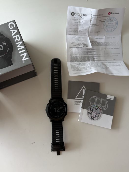 Годинник Garmin Fenix 6X Pro повний комплект, як новий