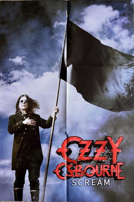 Ozzy Osbourne Scream 2 LP + plakat 90x60 cm