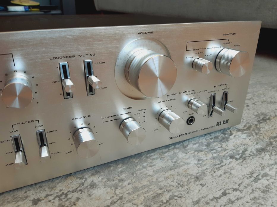 Підсилювач Goldstar GSA-8500 {Pioneer SA-8500 ) , GSA-8600