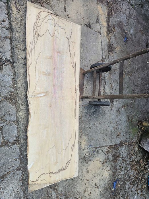 Topola blat lite drewno monolit Forszt. 200x90x10 Sezonowane