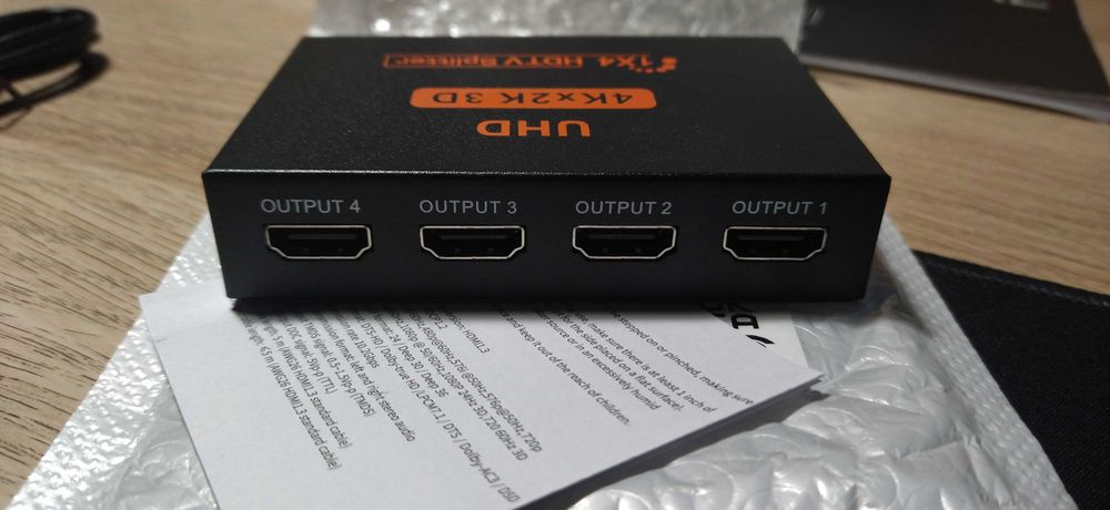 HDMI Splitter 1 Input x 4 Output (Novo)