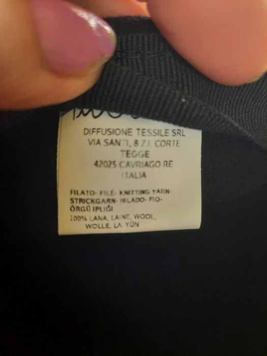 Капелю кашкет вовна Італія