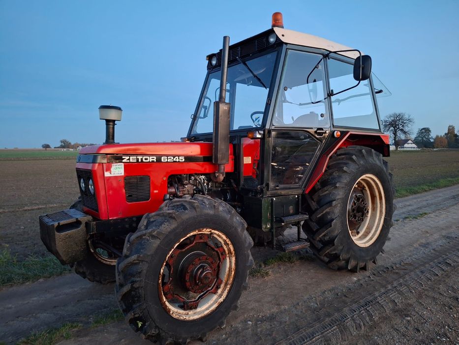 Zetor 6245 4x4 sprowadzony orginał (7245,7745) ursus, Renault, John,mf